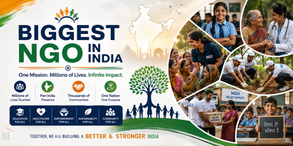 biggest ngo in india